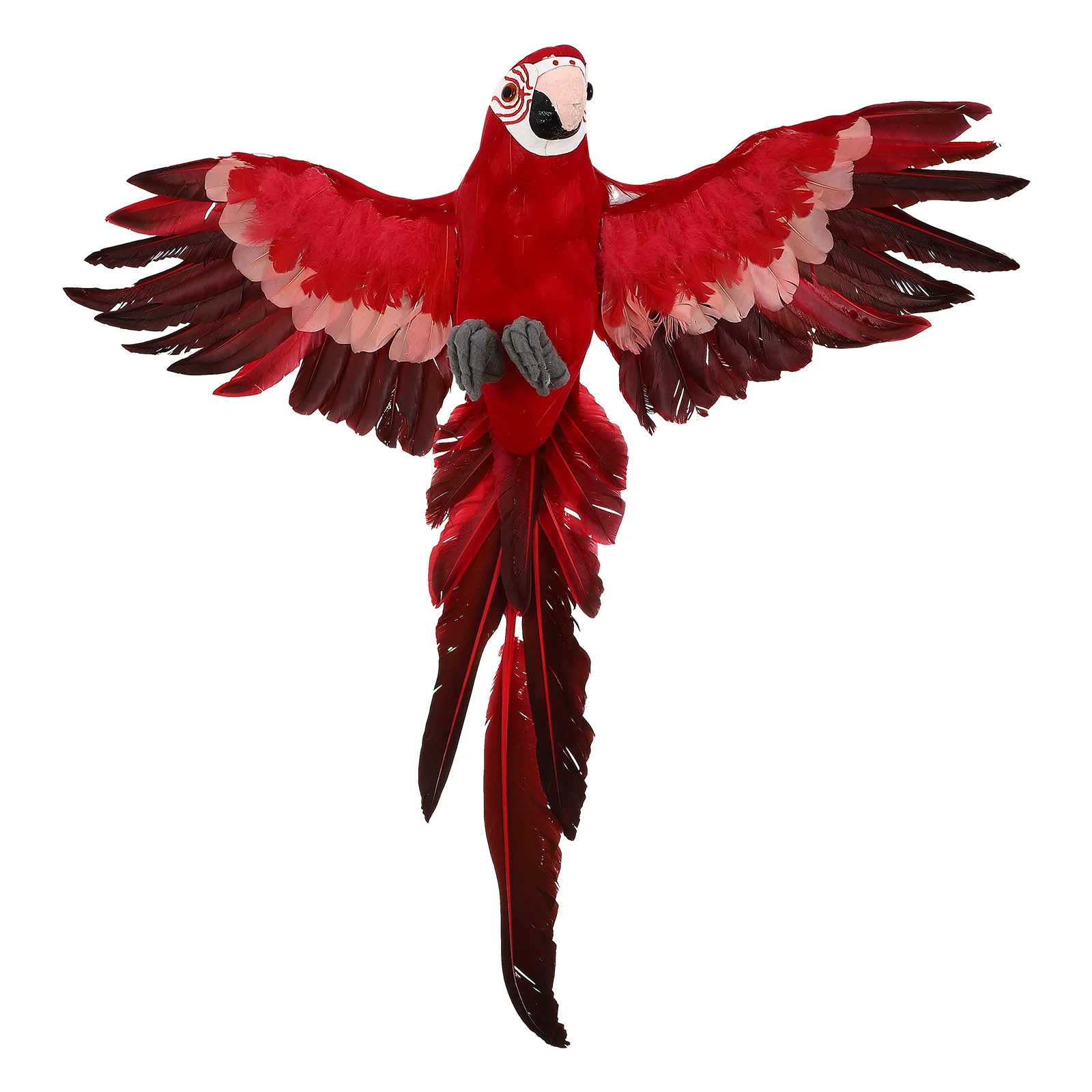 

Artificial Bird Creative Parrot Statue Outdoor Table Decor Fake Garden Decoration Photo Prop Banquet Home