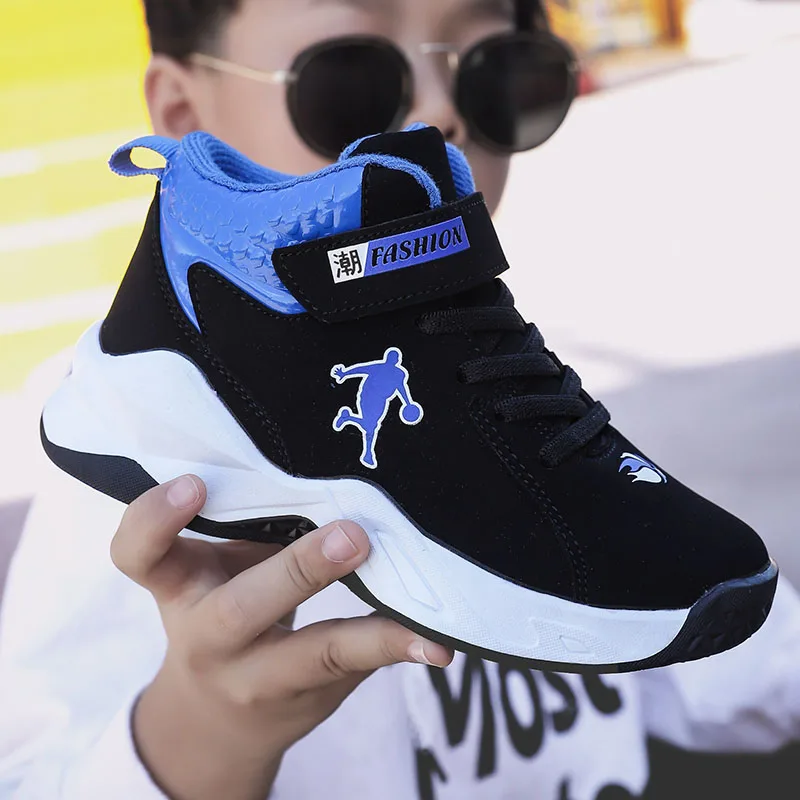 Boys' Basketball Shoes Brand Girls' Sports Shoes 2022 Autumn Children's Basketball Shoes Girls' Basketball Training Shoes  EVA