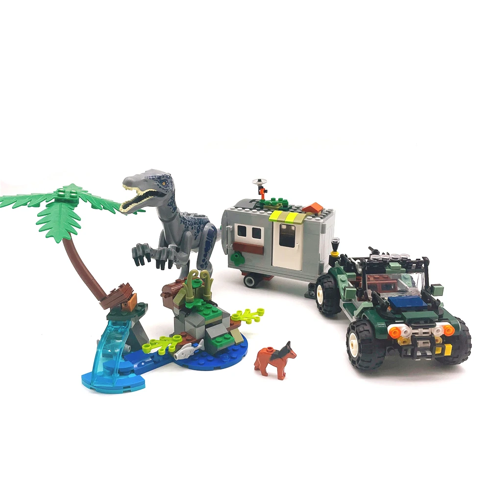2022 Jurassic Dinosaur Gyrosaurus Ankylosaurus Toothless Pterosaur Escape Animal Park Bricks Toys For Children Christmas Gift |