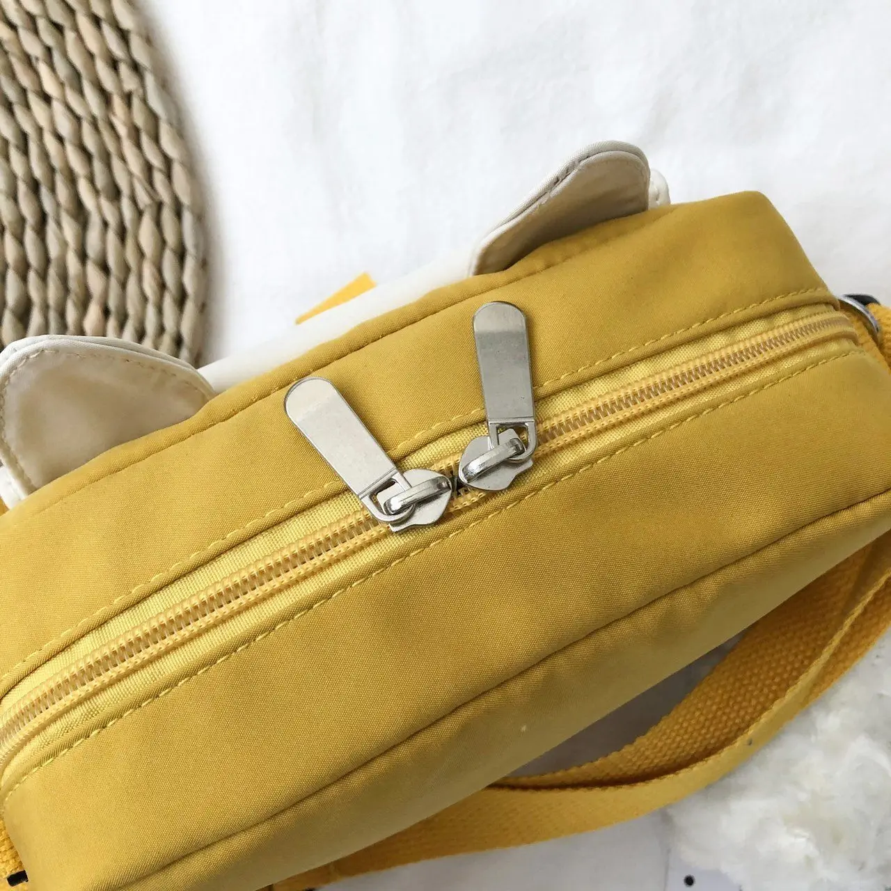 Cute Canvas Mini Small Bag New Fashion Crossbody Bag Packet Student Children Boy Girl Cartoon Rabbit Shoulder Bags Coin Purse