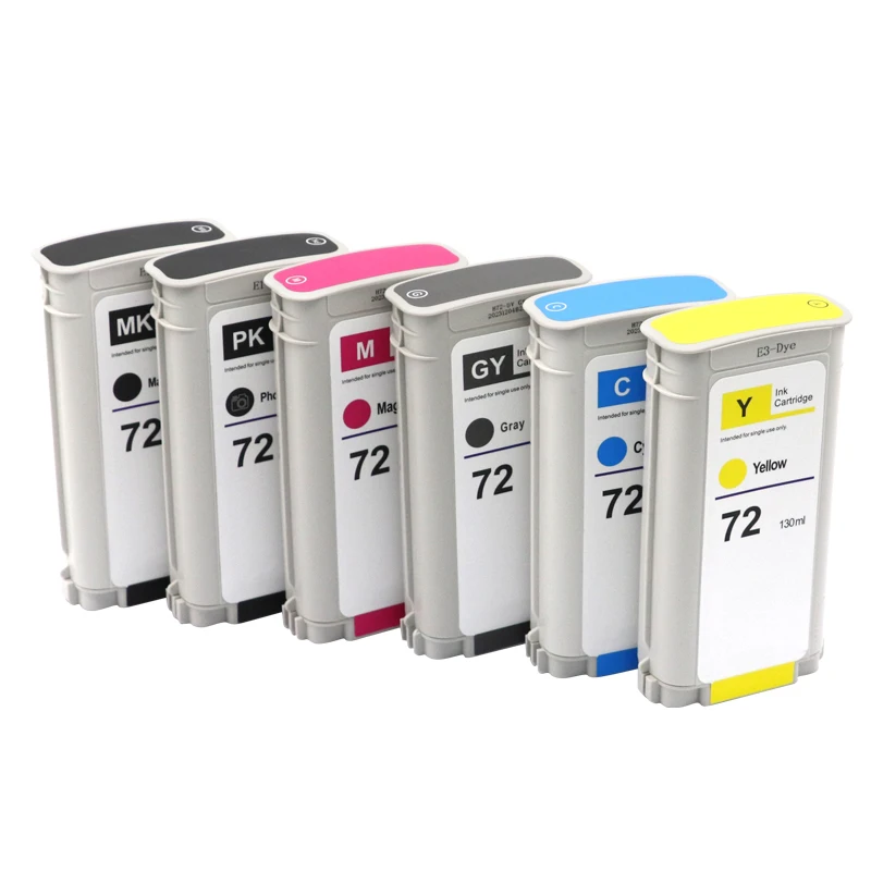 Чернильный картридж для HP 72 совместимый с красящими чернилами HP72 T790 T610 T620 T770 T795