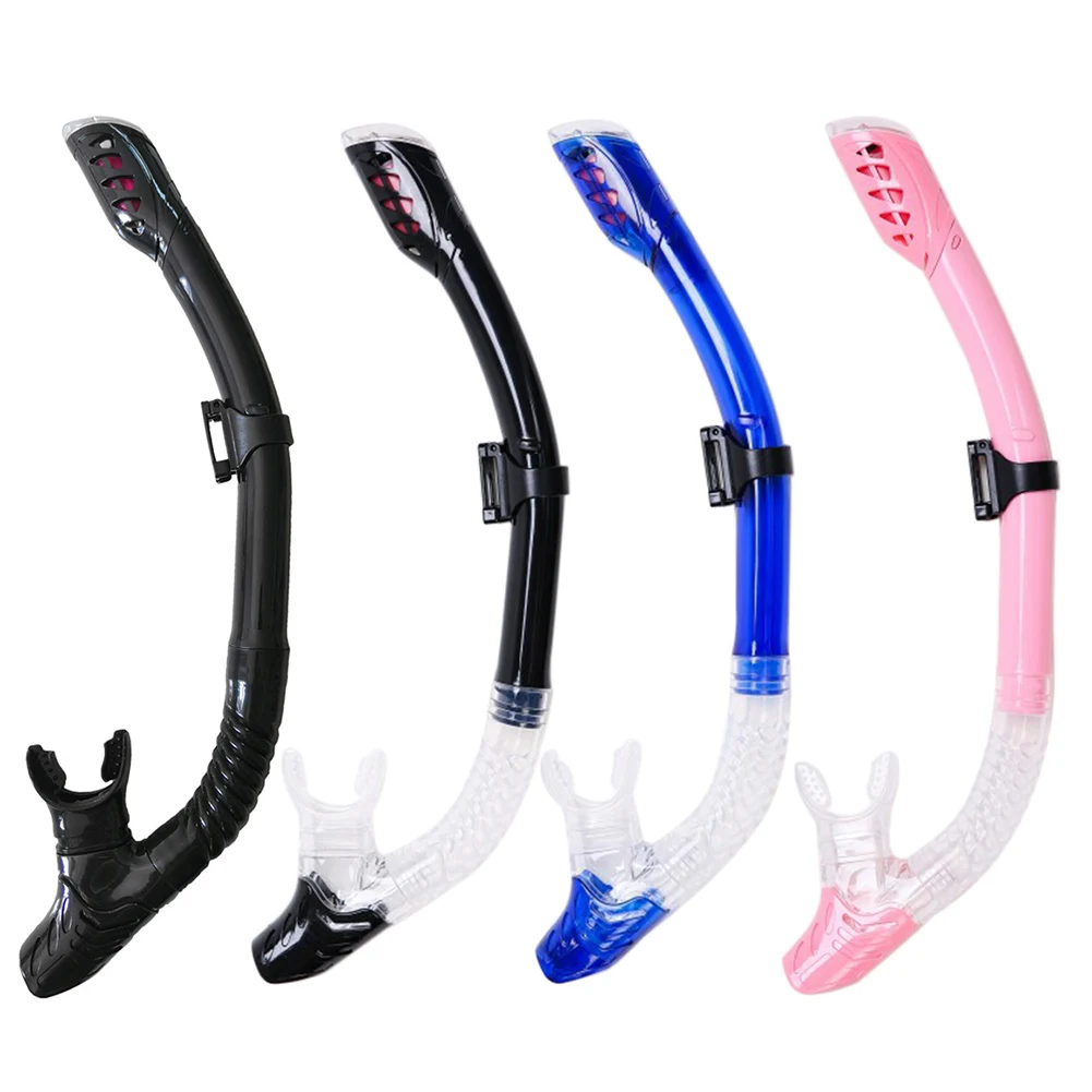 

Diving Snorkel Professional Swimming Diving Breathing Tube Hose Dry Snorkels Children Adult Underwater Snorkeling Equipment