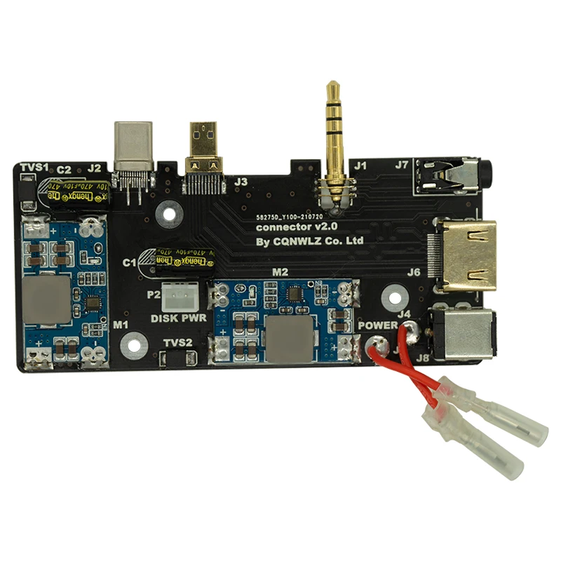 Чехол для Raspberry Pi 4B NAS сетевое хранилище частный облачный диск RAID двойной жесткий