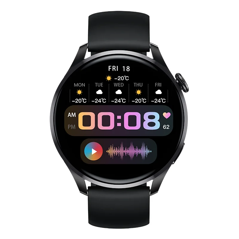 

SmartWatch Smart Watch Men HW66 AMOLED 1.35 Inch HD Screen Blood Pressure Test Bluetooth Call Connected pk GTR 3 GTS 2