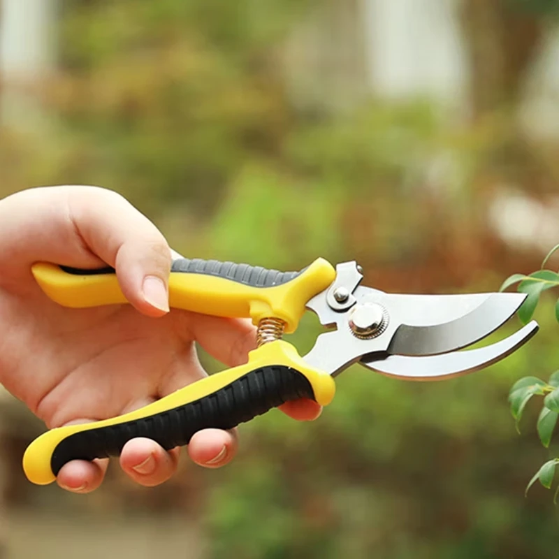 

Ножницы для обрезки сада N0HB, сверхмощные садовые резцы, лезвия из нержавеющей стали для обрезки роз и цветов
