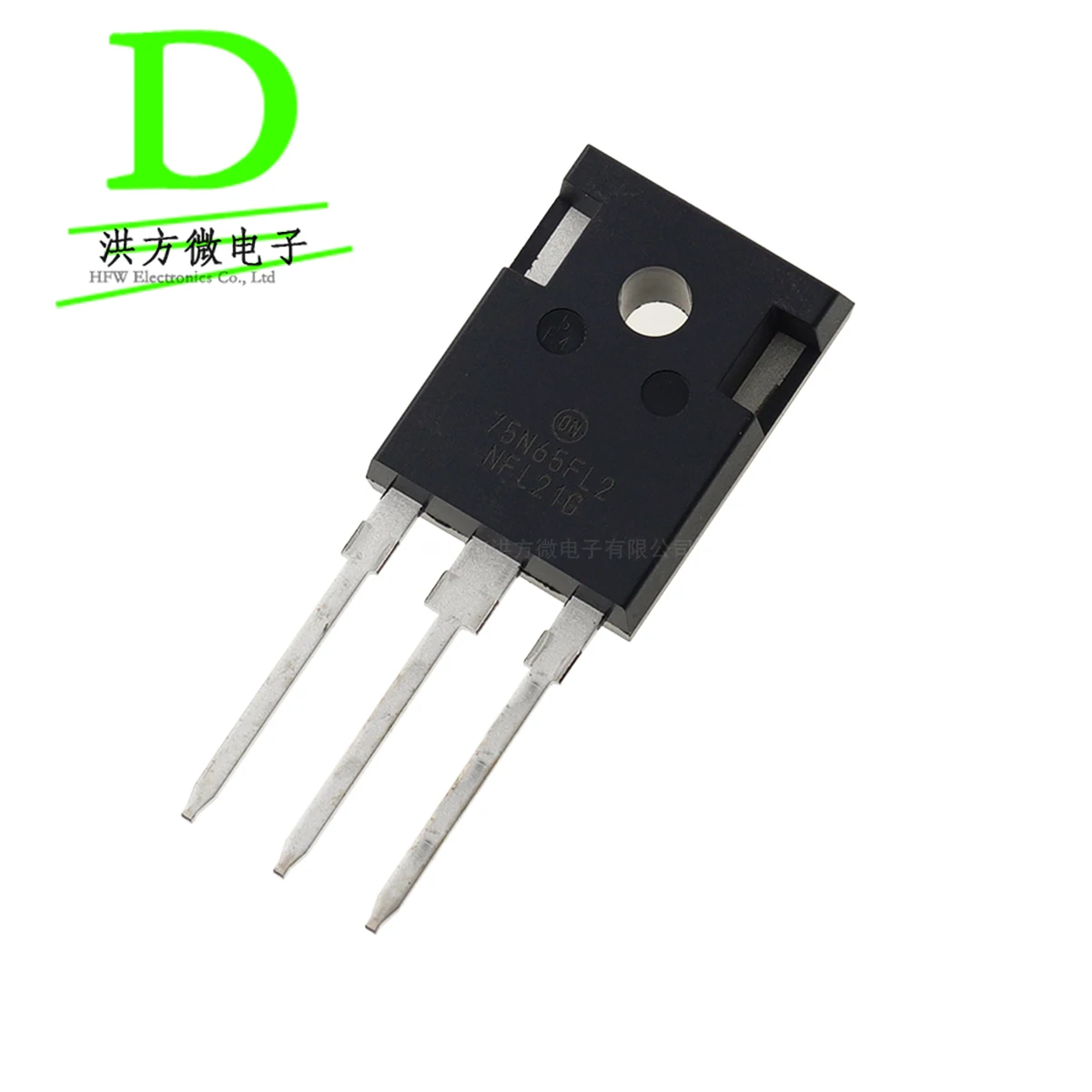 

New and Original IGBT TRENCH/FS 650V 100A TO247-3 NGTB75N65FL2WG