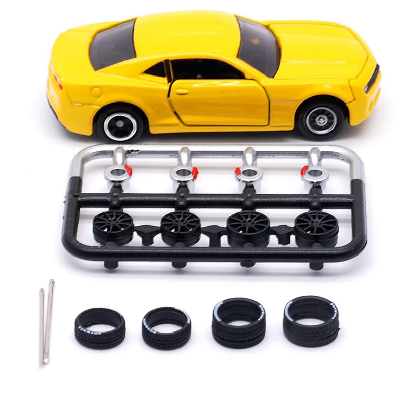

4PCS 1/64 Wheels Model Modified Tomy Accessories Hot Wheels 1:64 Model Car