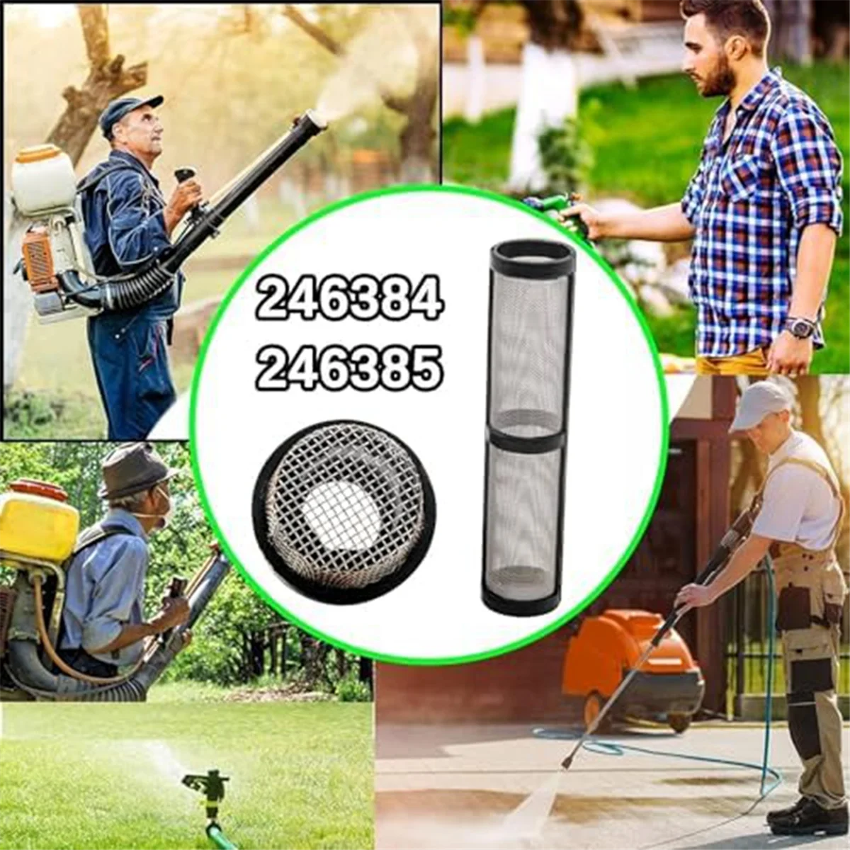 Набор безвоздушных фильтров для распыления опрыскивателей Graco 246385 246384 287032 390 395 490