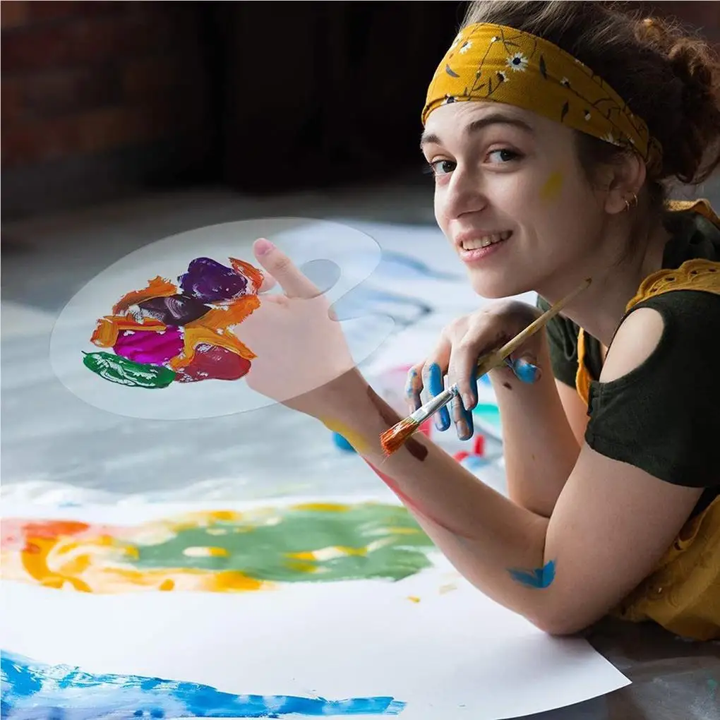 

Акриловая палитра краски для детского сада, 2 шт., акварель, рандомные взрослые