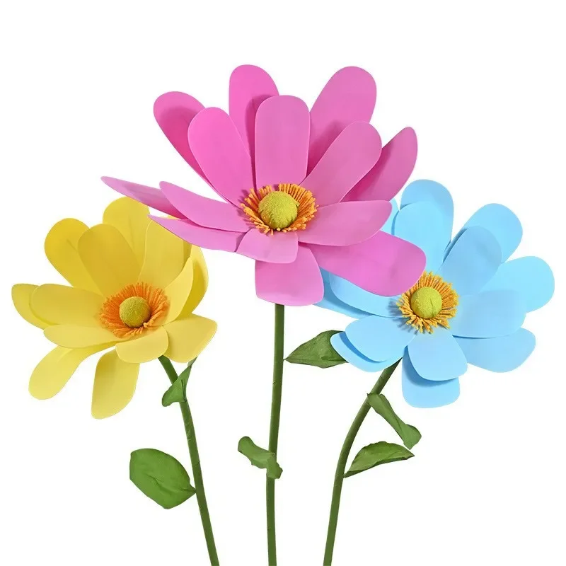 70 см Искусственный цветок из пены свадебное украшение реквизит для фотосъемки