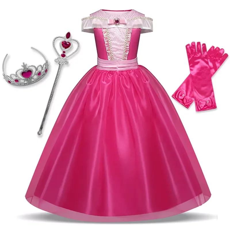

Girls Princess Dress Up Children Fancy Children Cosplay Costume Halloween Carnival Cosplay Disfraz Kids Clothing