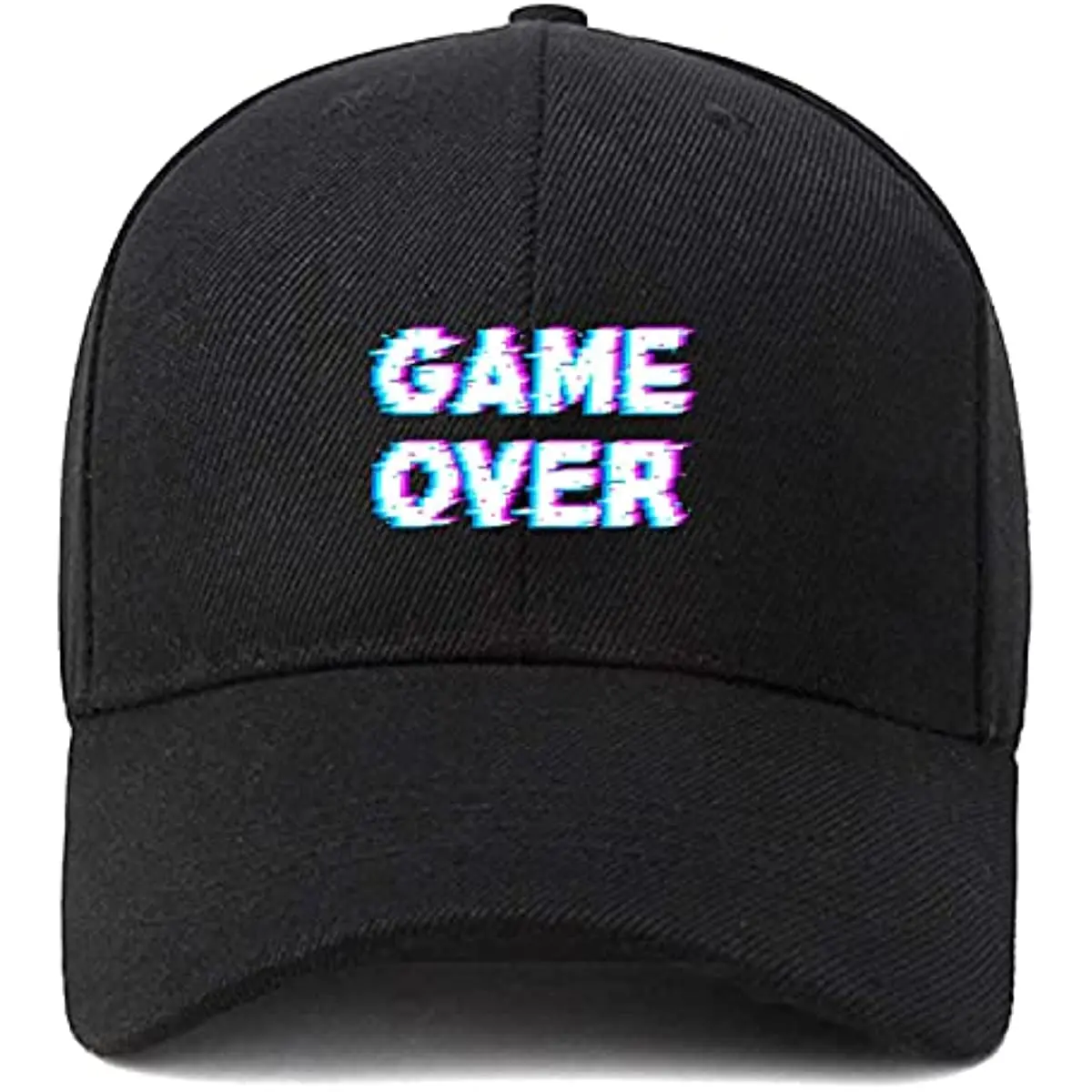 

Game Over Baseball Cap Adjustable Dad Hat Unstructured Cotton Hat Kpop Adult Unisex Four Seasons Casual