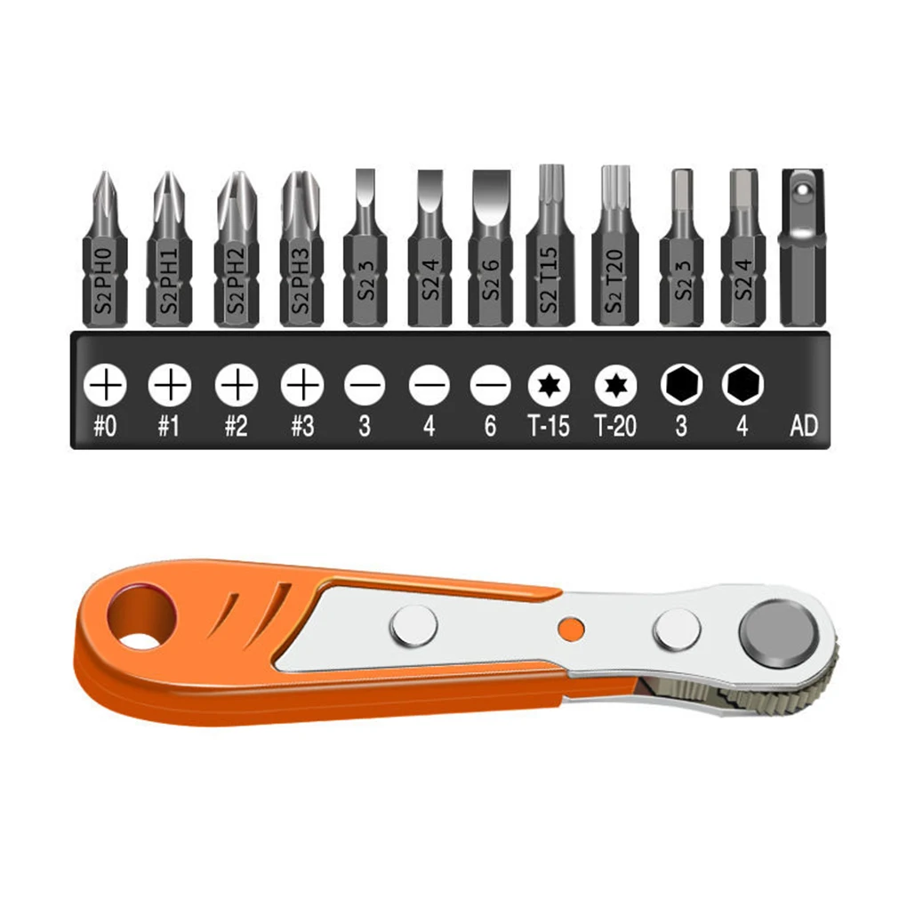 

Профессиональный Набор отверток с храповым механизмом для деревообработки, 12 шт.