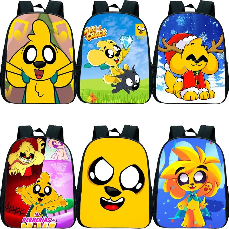 

Compadretes Mikecrack Backpack Cartoon Kindergarten Bag Mochila Waterproof Bookbag Kids Schoolbag Children Mini Backpacks 12Inch