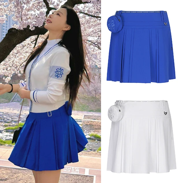 

23 оригинальная новая женская короткая юбка для гольфа, приталенная сумка для гольфа, не мнется, трехмерная плиссированная