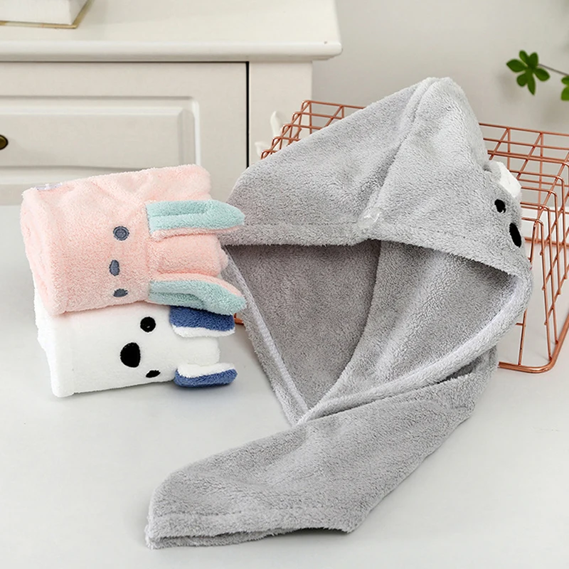 

Женское махровое полотенце для волос, быстросохнущее полотенце из микрофибры