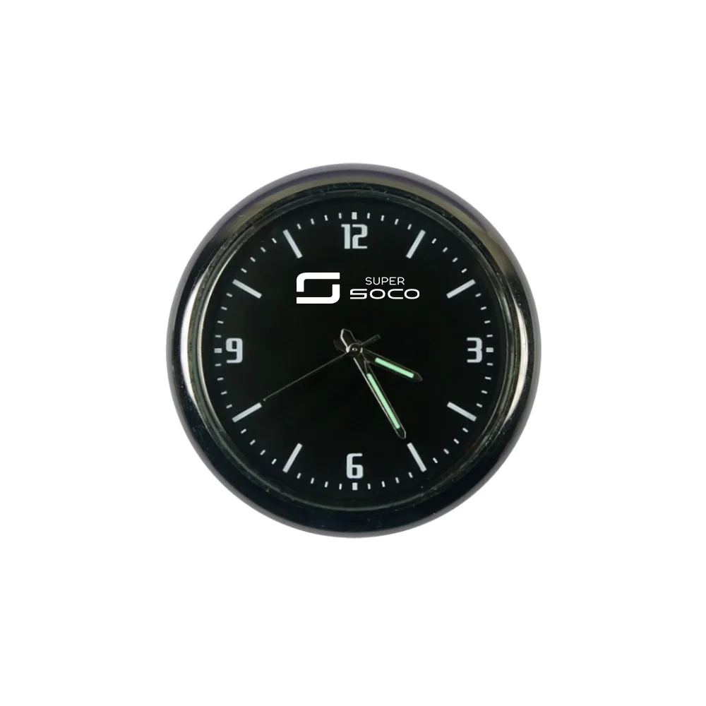 

Украшение для мотоцикла, часы, скутер, светящиеся кварцевые часы Super Soco TS CT Maxi TC-MAX TC CPX CU Cumini RO RU DU