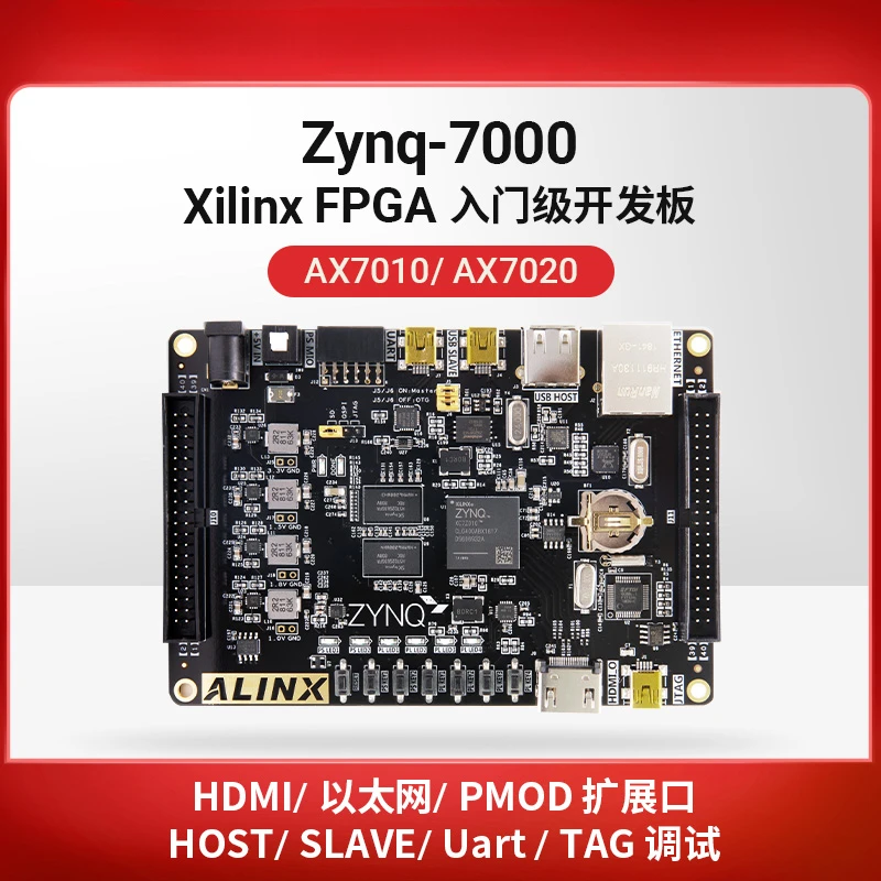 

Черная Золотая макетная плата FPGA Xilinx Zynq макетная плата Zynq7020 7000 Pynq Linux