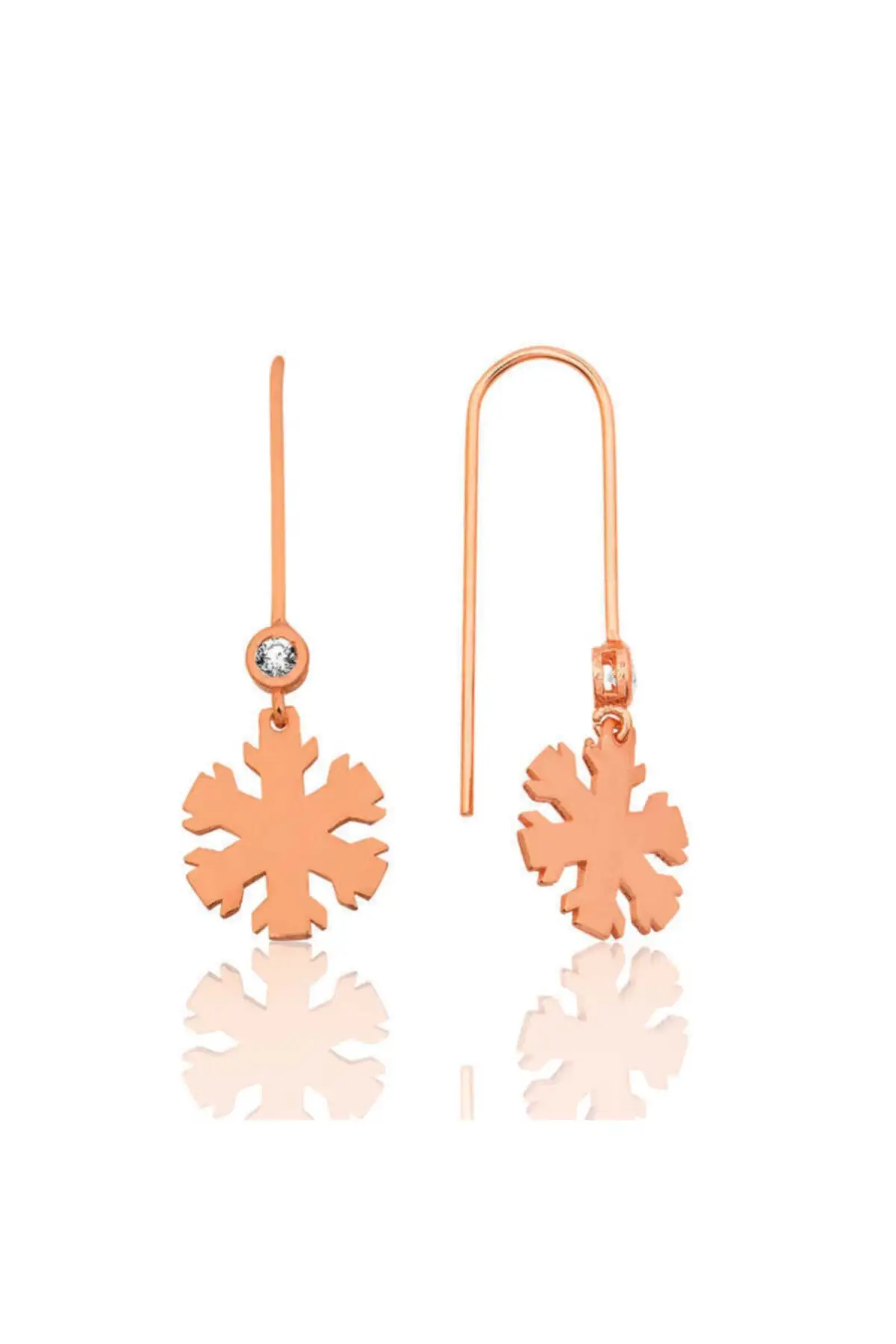

Silver Snowflake Earrings