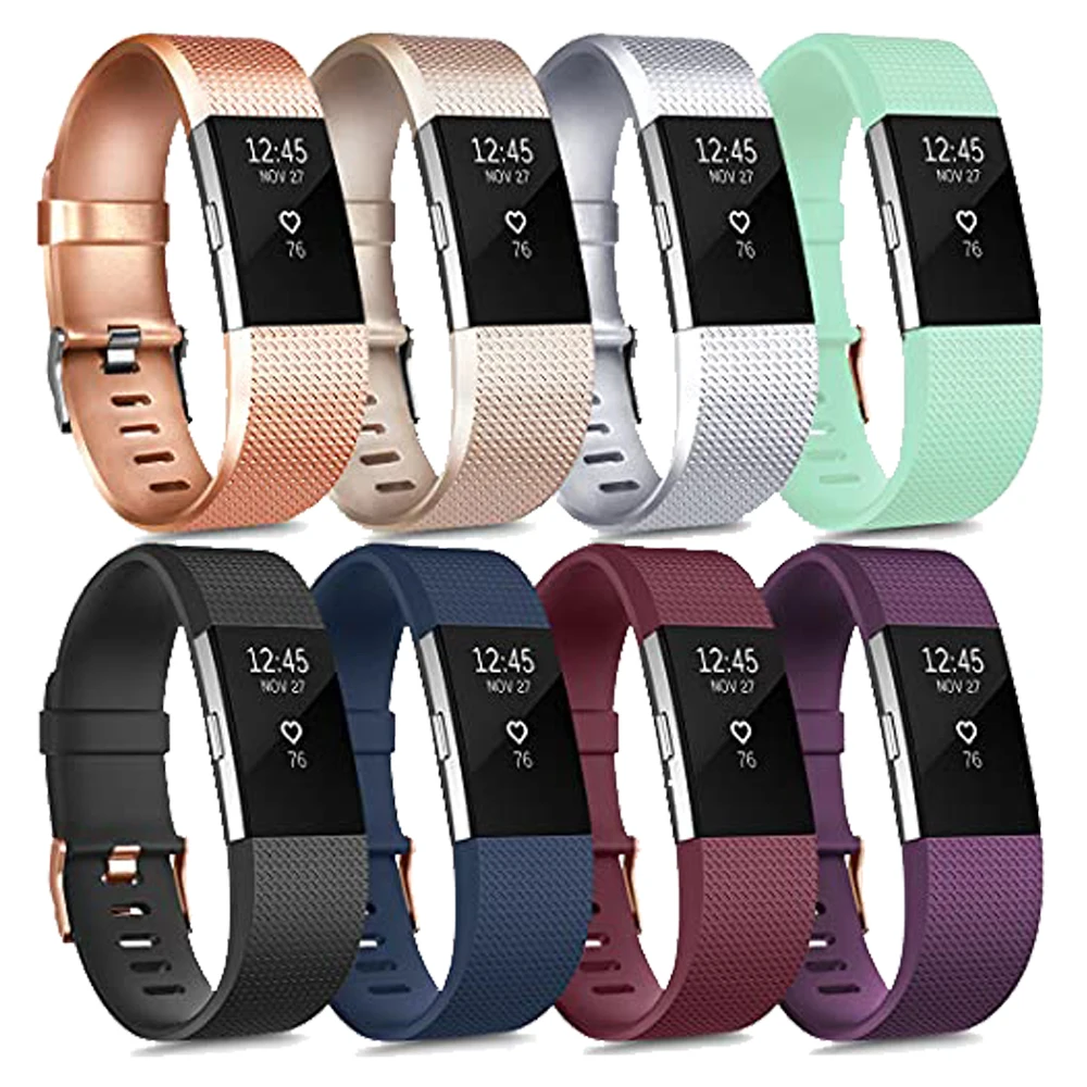 Ремешок для часов Fitbit Charge 2 силиконовый сменный Браслет - Цена: 86.4