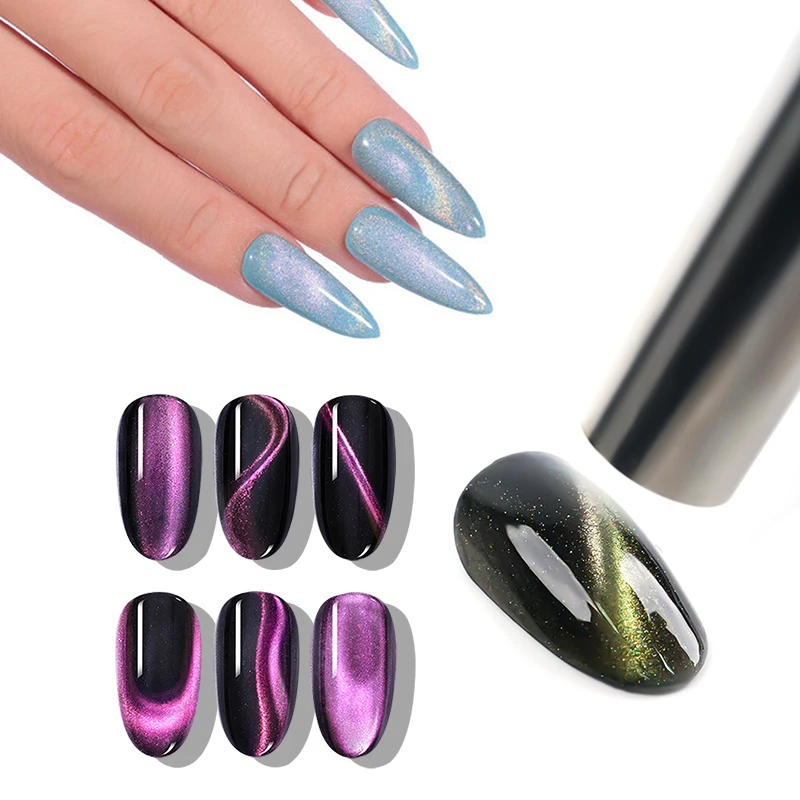 1 шт. двухсторонняя магнитная палочка для дизайна ногтей кошачий глаз