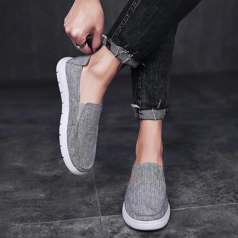 

Мужские спортивные туфли без шнуровки, роскошные кроссовки с кружевом, для бега, дома, спортивная обувь, эспадрильи, Желтые кеды, 38 цвета хак...