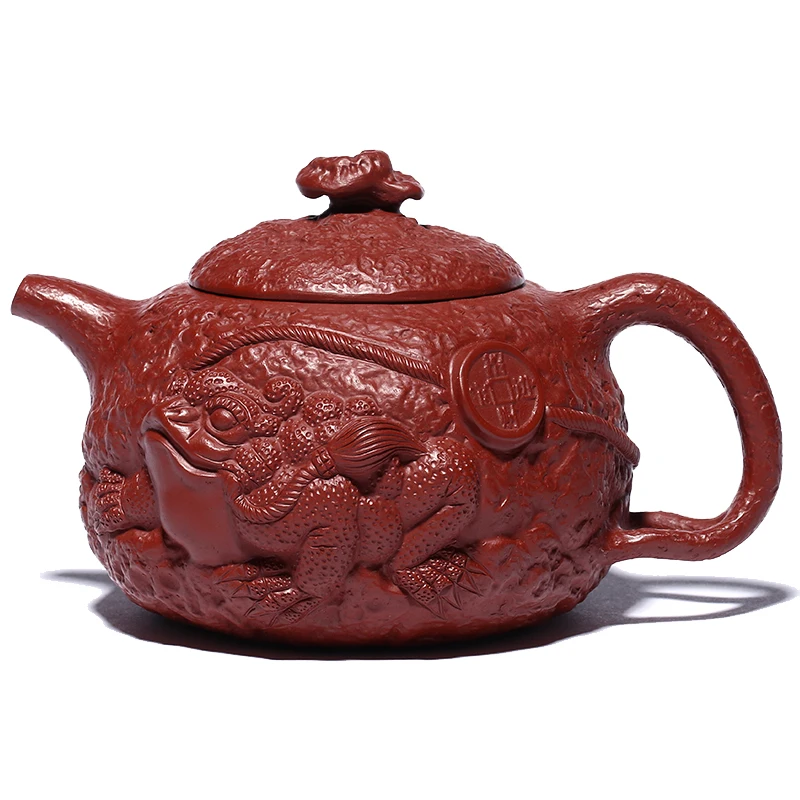 

Фиолетовый глиняный горшок, однотонный горшок, знаменитый оригинальный чайный набор ручной работы, Большой красный халат, Золотая жаба для ...