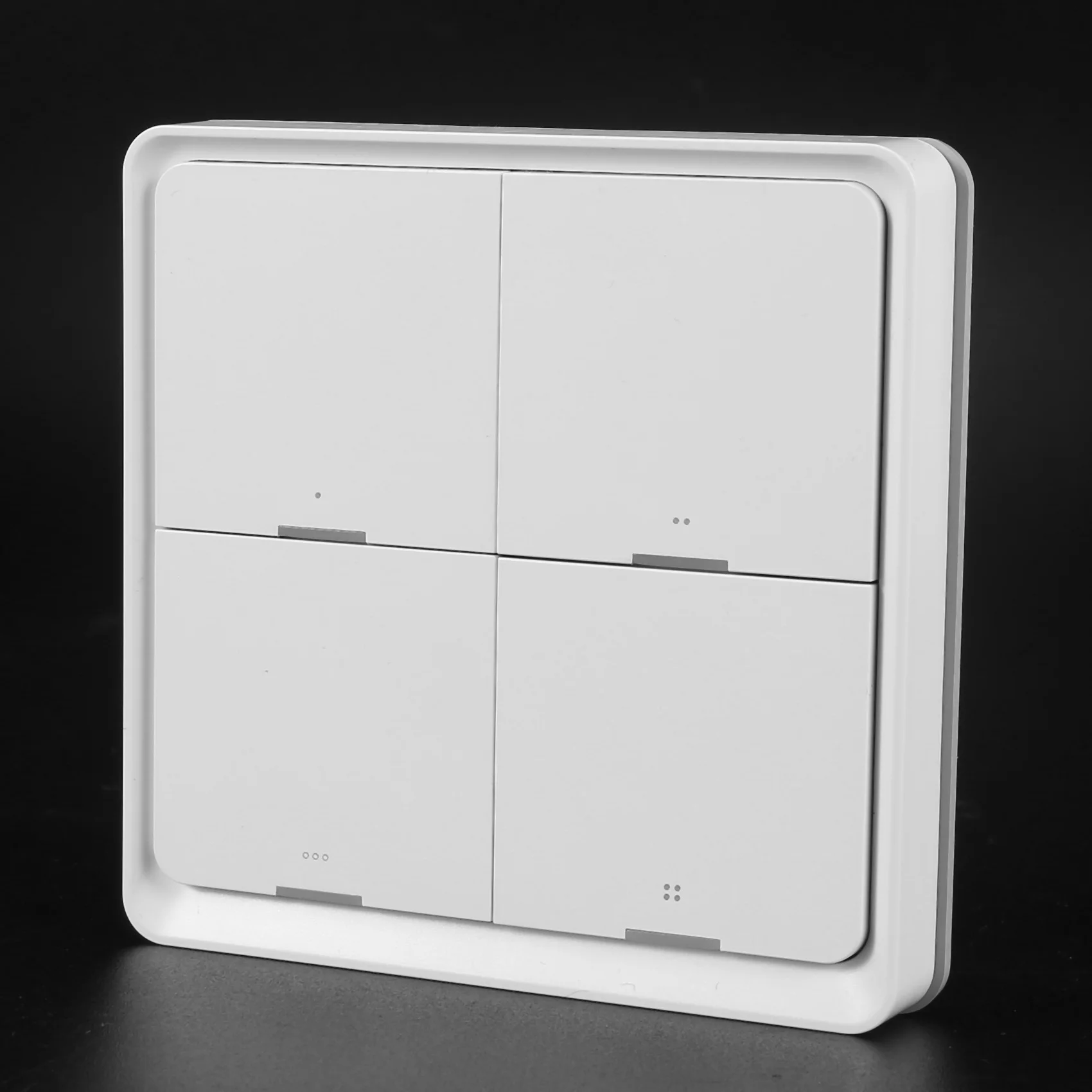 Фото С управлением через приложение Zigbee Gateway, умный дом, без проводов, 4-полосная панель Smart Tuya, сцена, кнопка переключателя, б/у №3