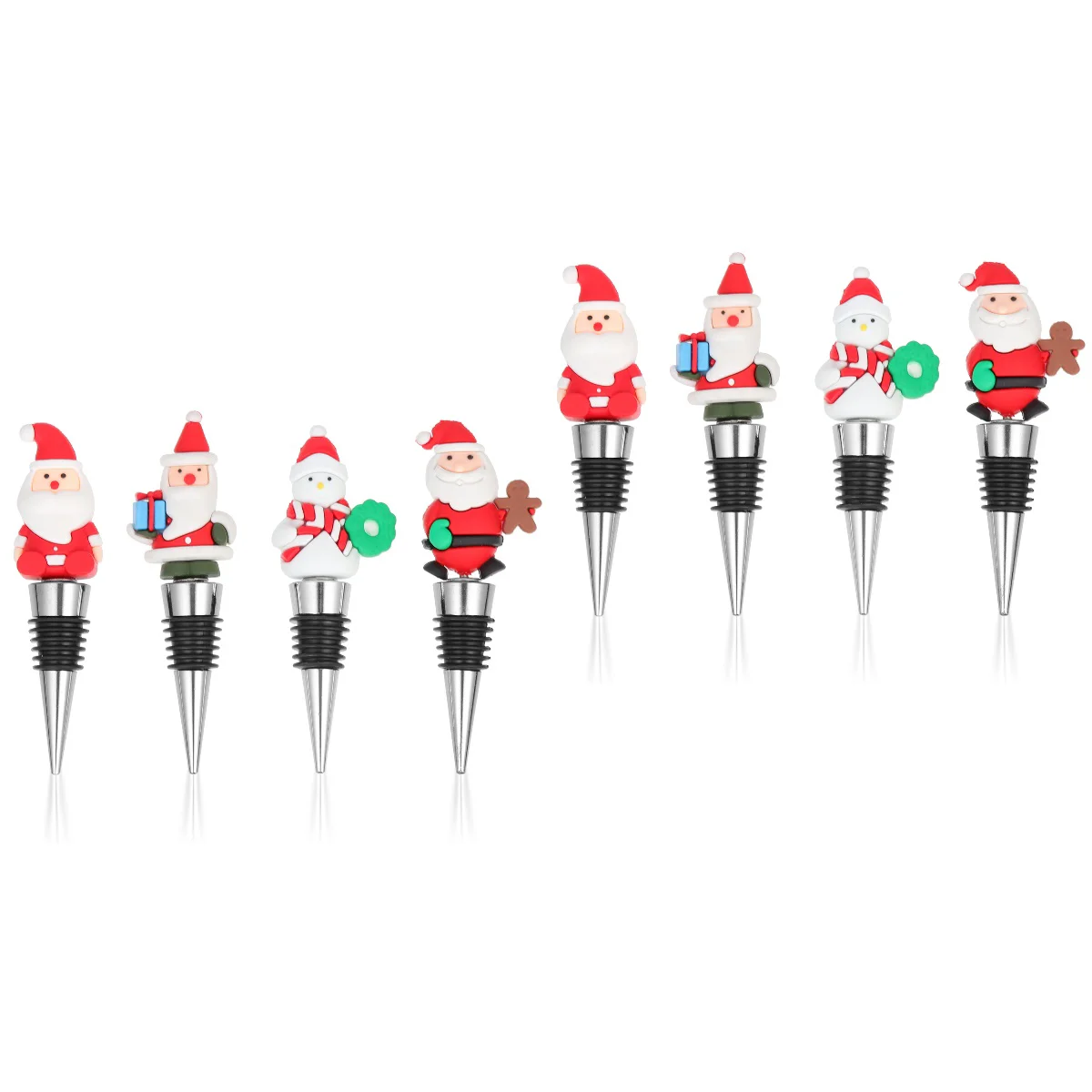 

8 Pcs Saver Stopper Bottles Adorable Stopper Decor Reusable Bottle Stopper for Party Saving Bottle