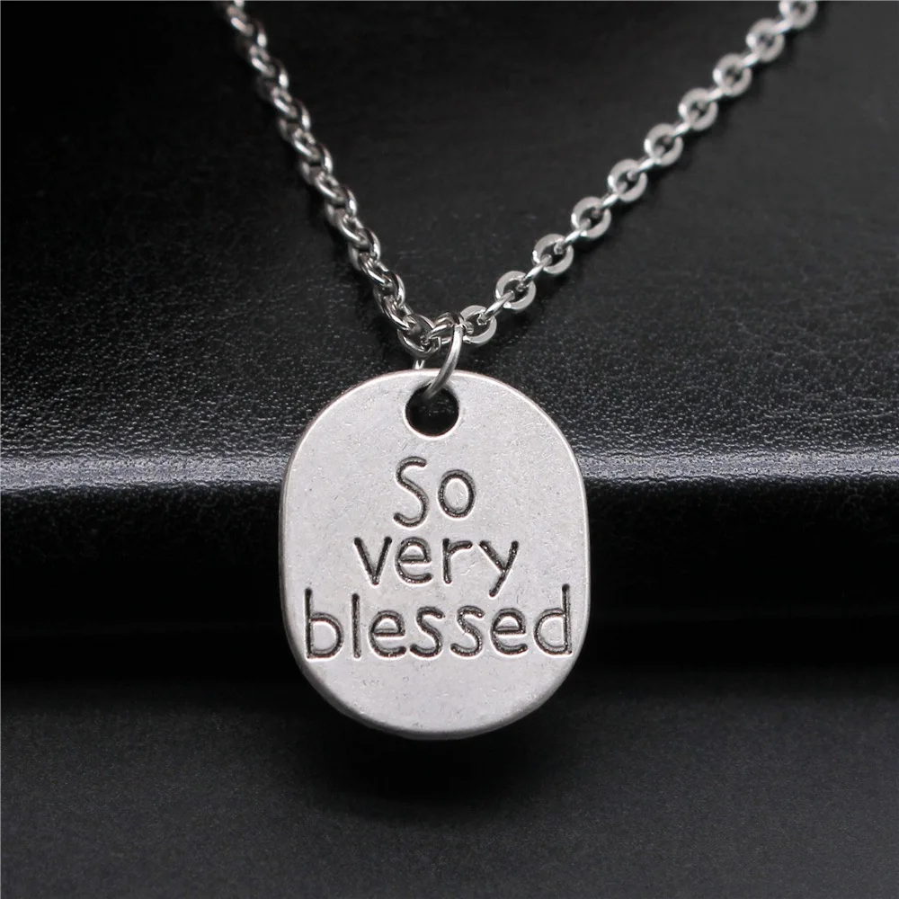 

Модное простое винтажное ожерелье серебряного цвета под старину, 22x18 мм, очень благородное ожерелье с кулоном для женщин