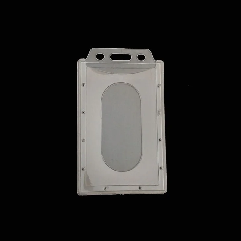 1pcs plastic id card badge holder student staff work id holder for business exhibition office supplies free global shipping
