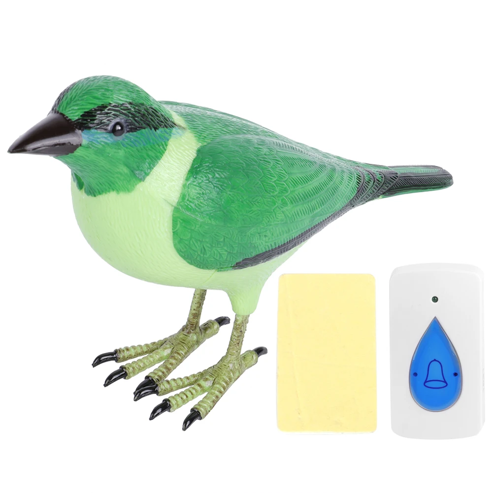 

Wireless Remote Control Cute Bird-shaped Door Bell Welcome Ring Chime