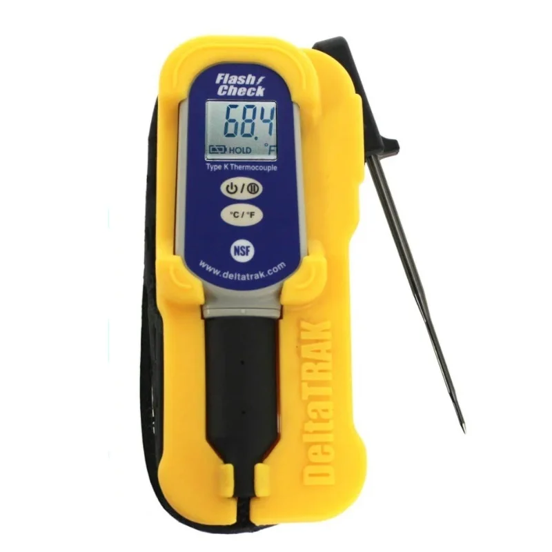 

Термометр DELTATRAK-FlashCheck, термометр термопара повышенной прочности, модель 25052