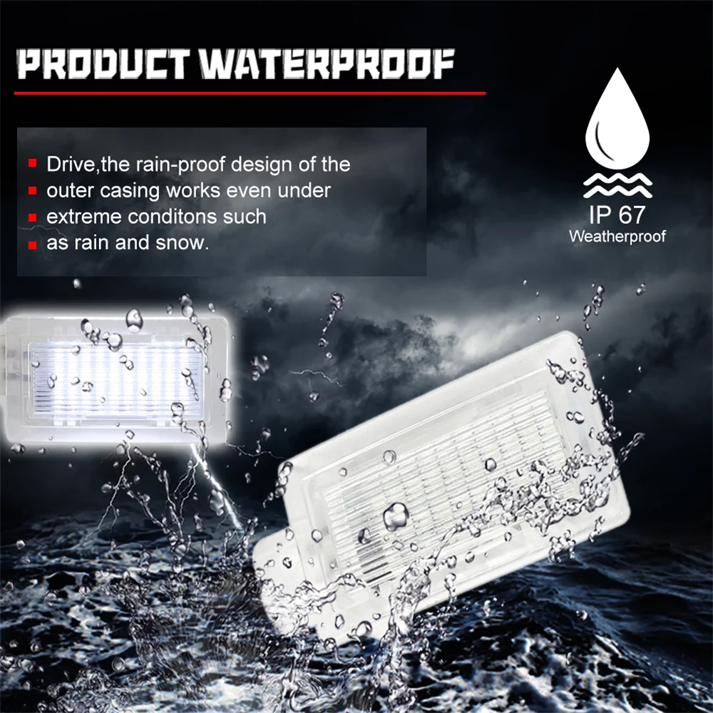 Для Ford Mustang Edge Explorer Fusion для Lincoln Aviator MKX Mercury Milan Grand Marquis Белый светодиодный