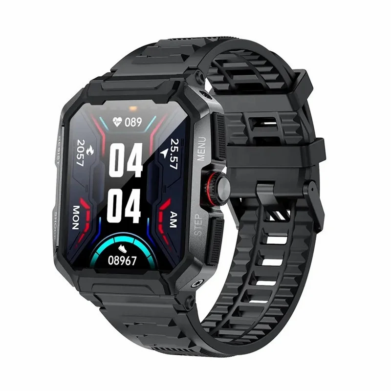 

Man Watch Wristwatch Call Men Wrist Smartwatch AI Voice Women Outdoor Sports New Health Monitoring AK47 2023 1.85 Inch Wearable