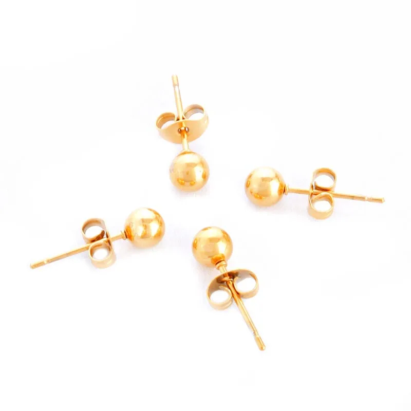 Женские изысканные ювелирные изделия из 14-каратного золота титановые стальные