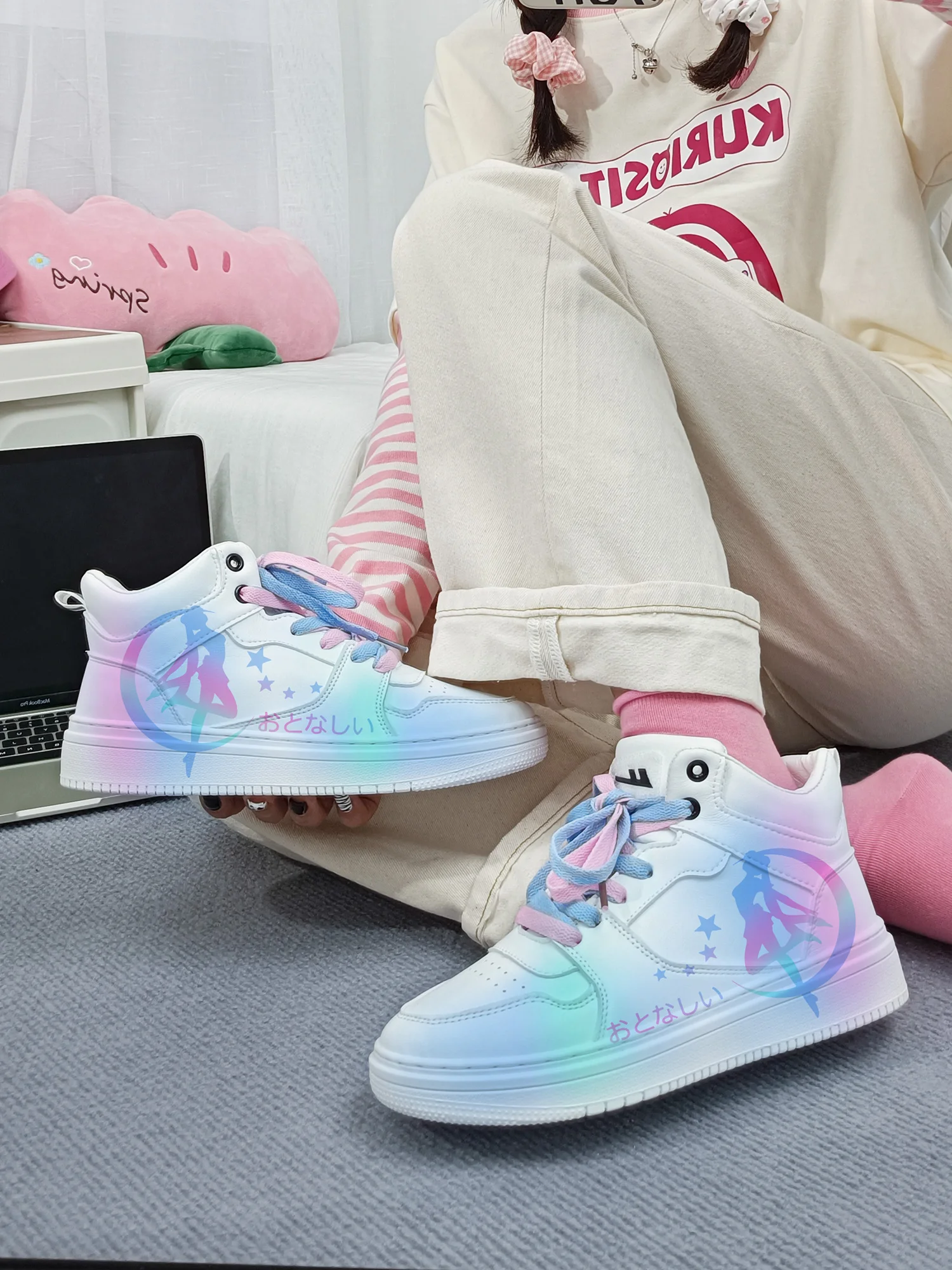 Outdoor Chunky Trainers Platform Flat Shoes High Quality And Durable