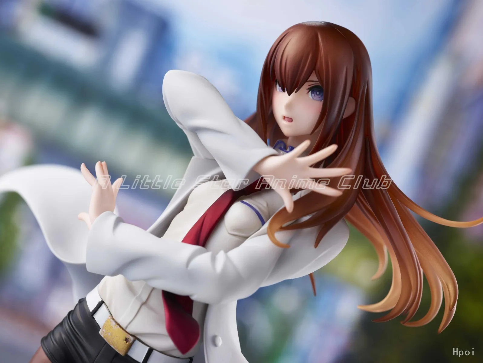 Фото Коллекционная аниме-фигурка WAVE Dream Tech STEINS GATE Крис Макисэ, белый стиль, масштаб 1/7 №4