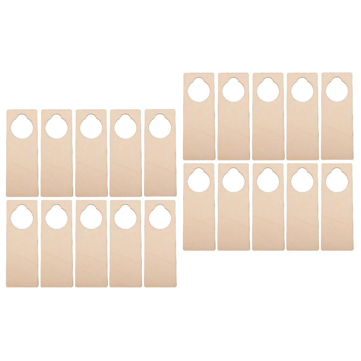 

Door Sign Wood Do Not Hangers Knob Wooden Please Plaque Disturb Hanger Tags Knock Unfinished Room Bedroom Blank Natural Welcome