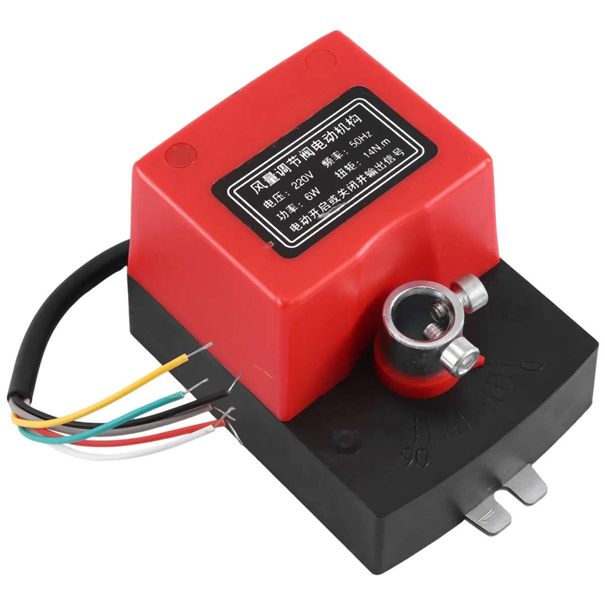 Воздушный демпфирующий клапан AC220V Электрический воздуховод привод заслонки для