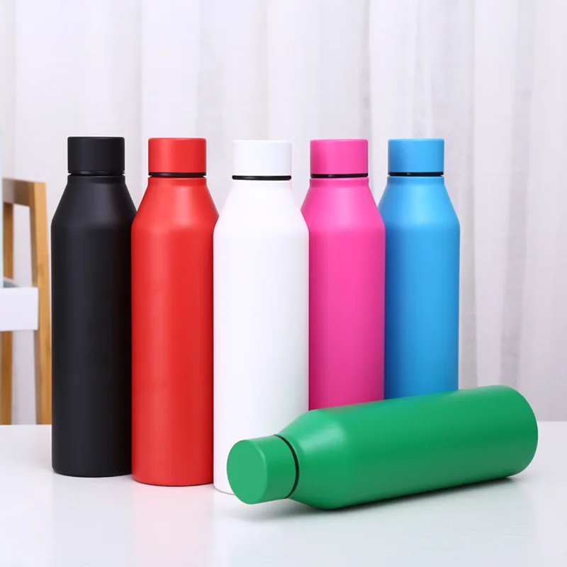 

500ml Stainless Steel Milk Bottle Insulation Cup Vacuum Double Layer Cold Insulation Cup Sports Outdoor Water Bottle Thermos