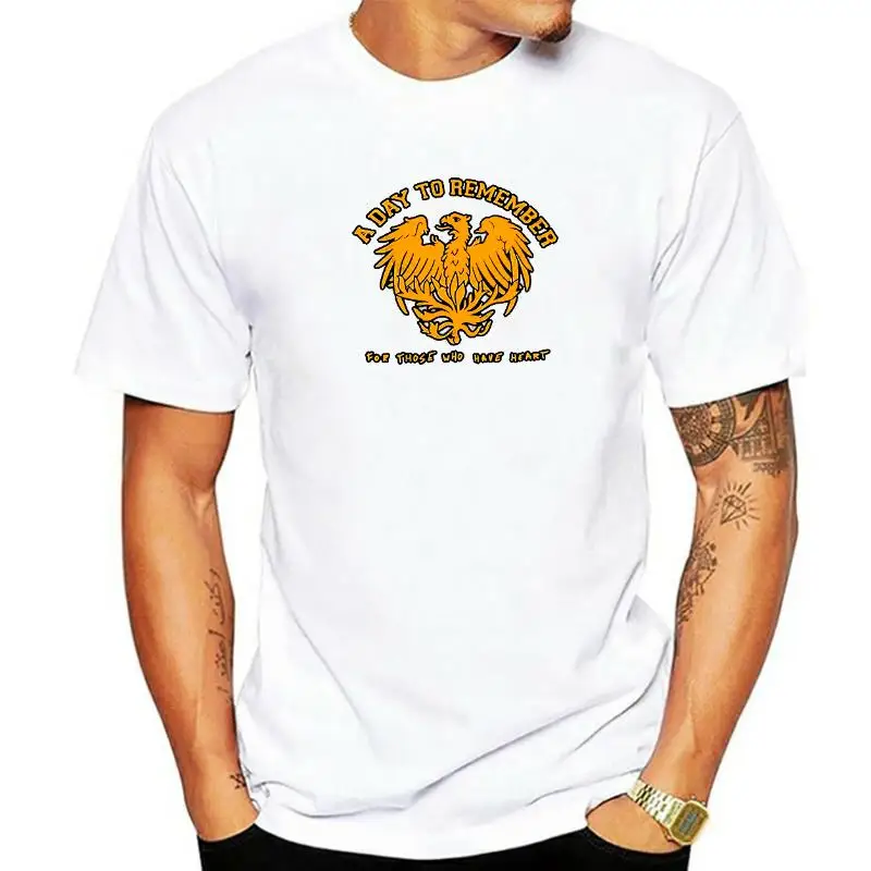 Мужская летняя футболка с коротким рукавом модные забавные футболки DAY TO REMEMBER