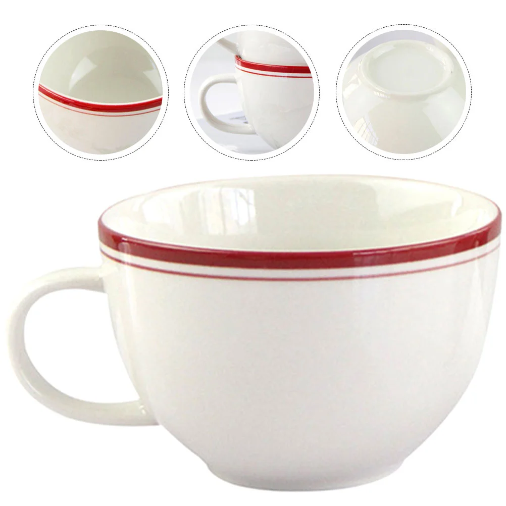 

Cup Coffee Mug Cups Chocolate Breakfast Ceramic Hotretro Drinking Tea Water Mugs Porcelain Farmhouse Tall Latte Vintage Espresso