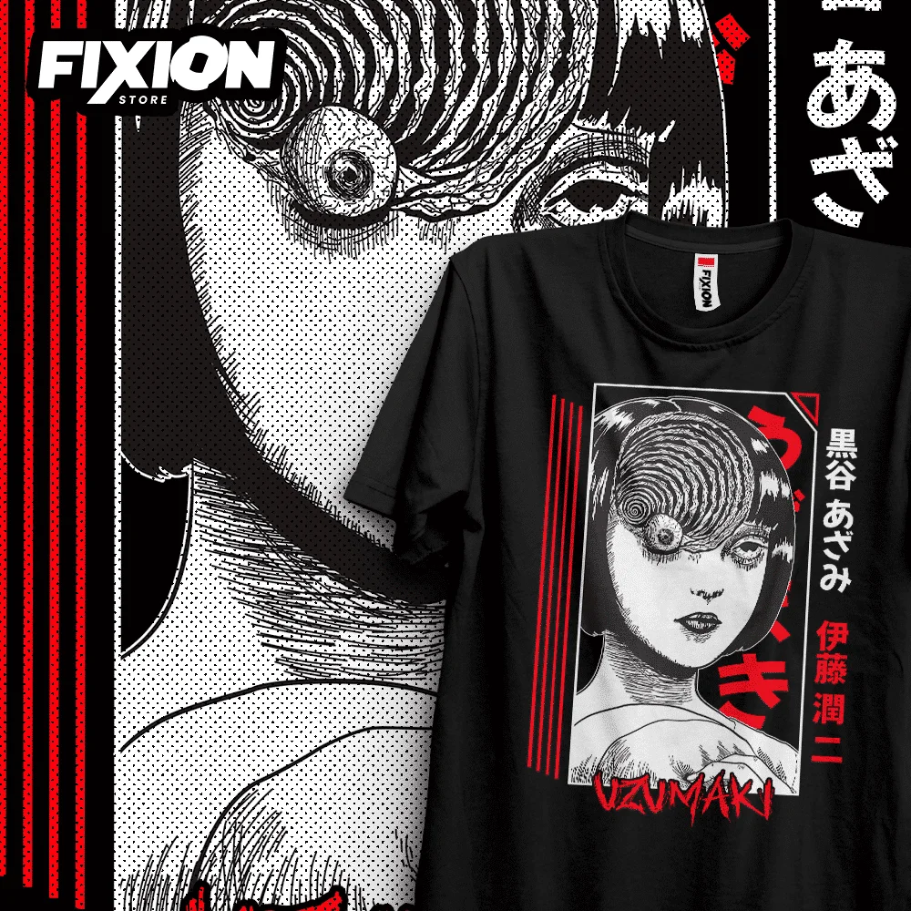 Junji Ito-collection April 6 аниме футболка Манга подарок для любителей Все размеры хлопок