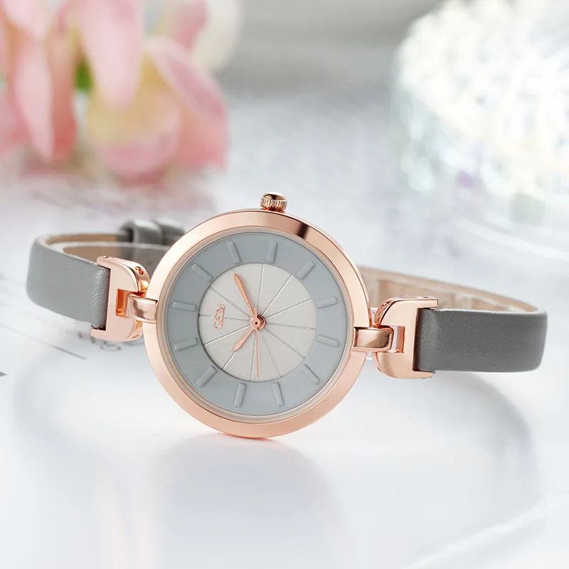 

2023 Hot Selling New Waterproof Women's Wrist Fashion Retro Large Dial Fine Strap Casual Watch