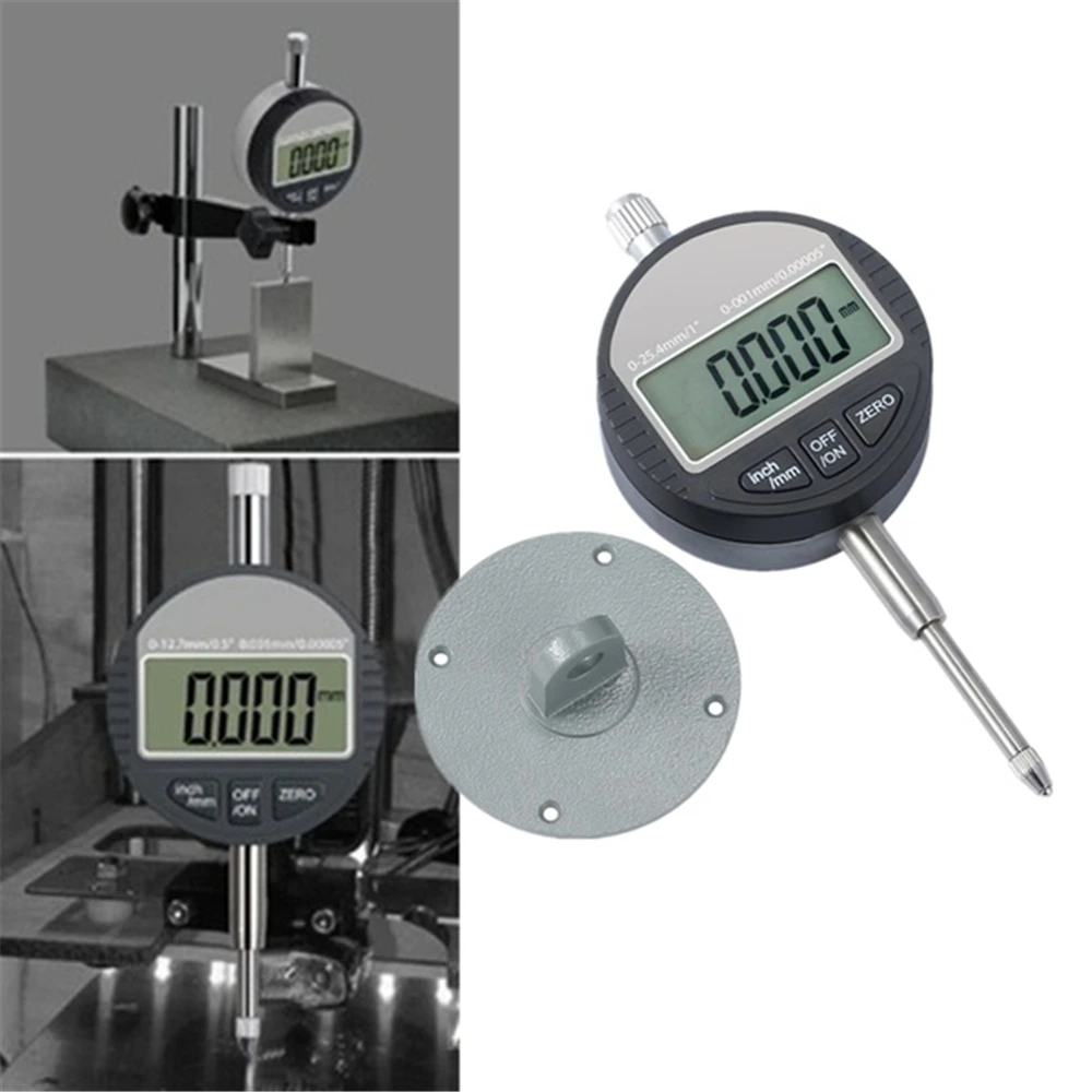 

0-12.7mm/0.5" 0-25.4mm/1" Range Gauge Digital Dial indicator Precision Tool 0.01mm/0.0005" 0.0001mm/0.00005" Tester Tools