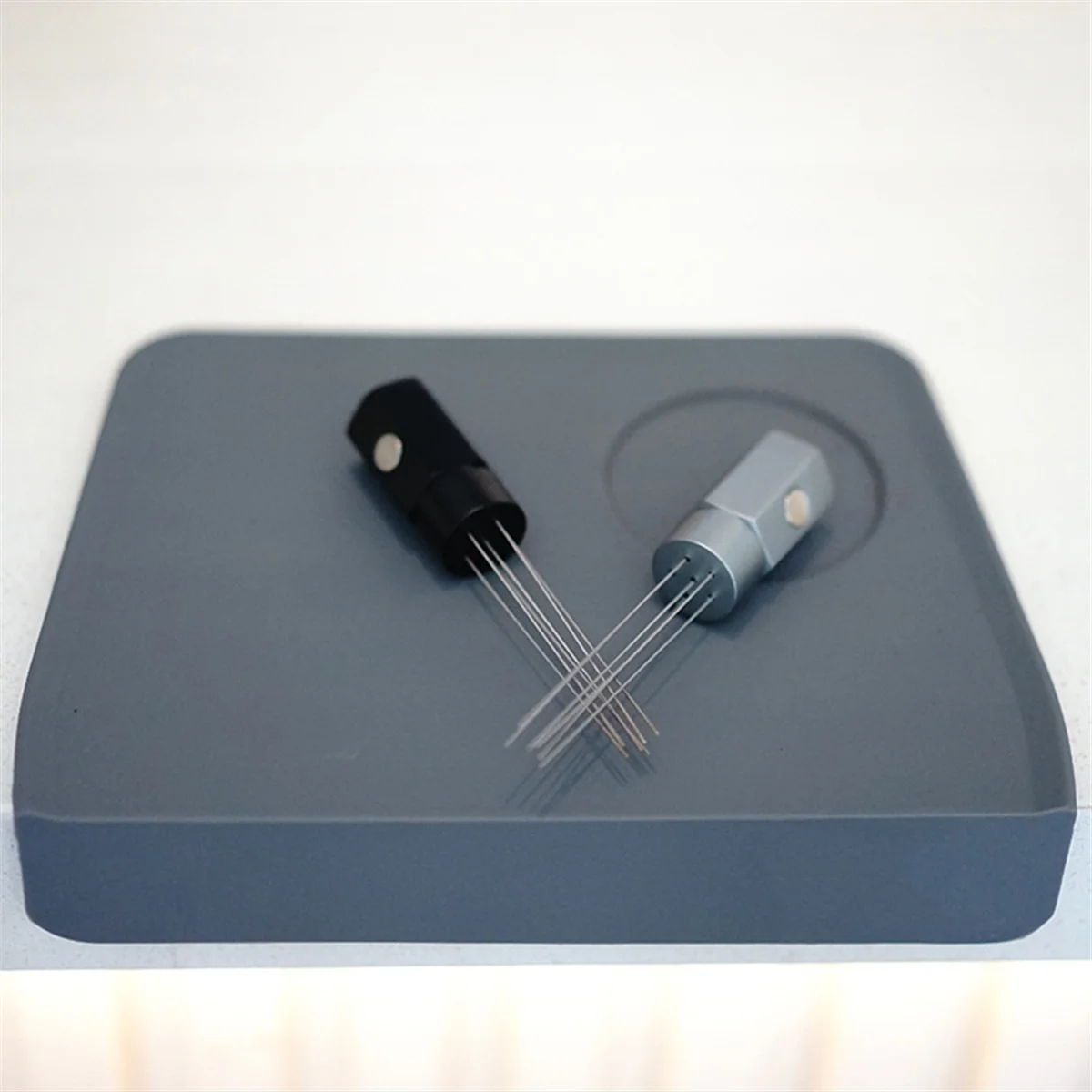 Игла для темпера кофе из нержавеющей стали магнитный диспенсер порошка помога в