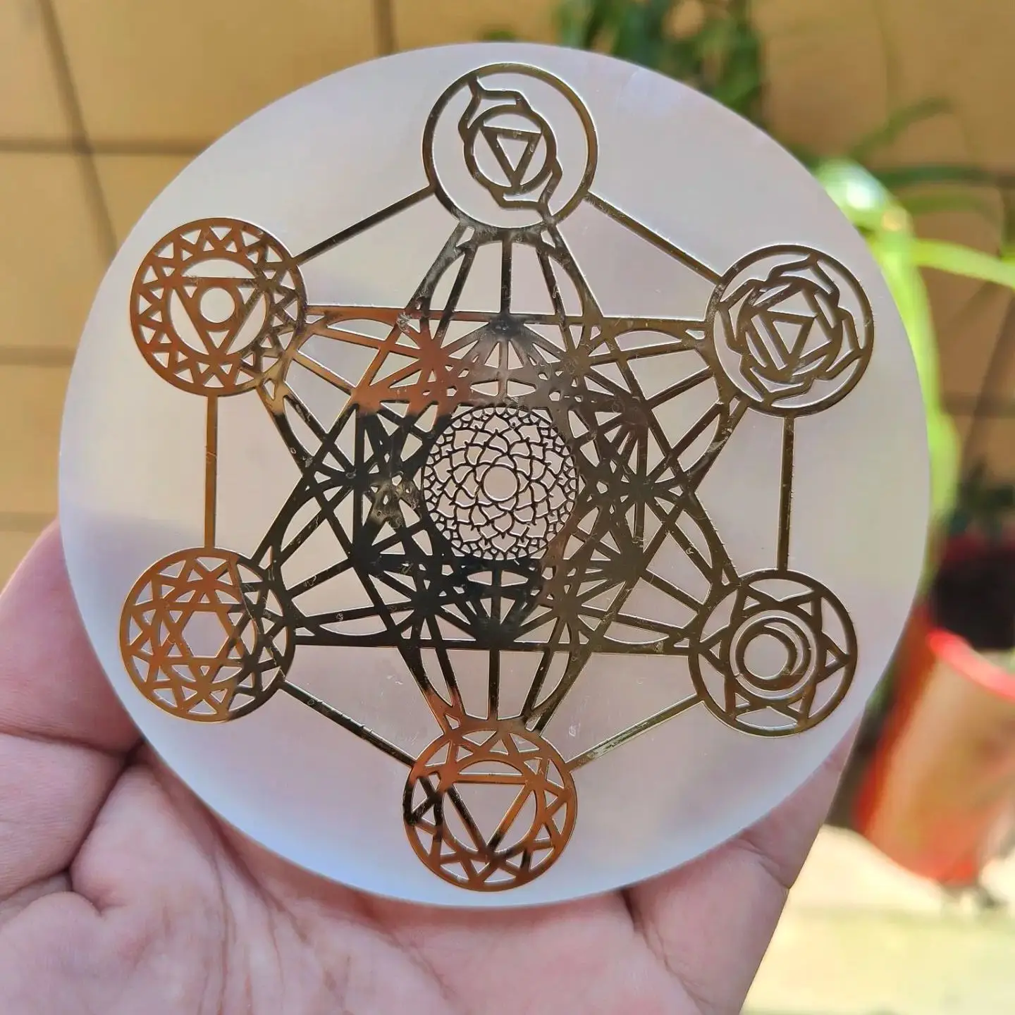 

Зарядная пластина из селенита TAIHESJ