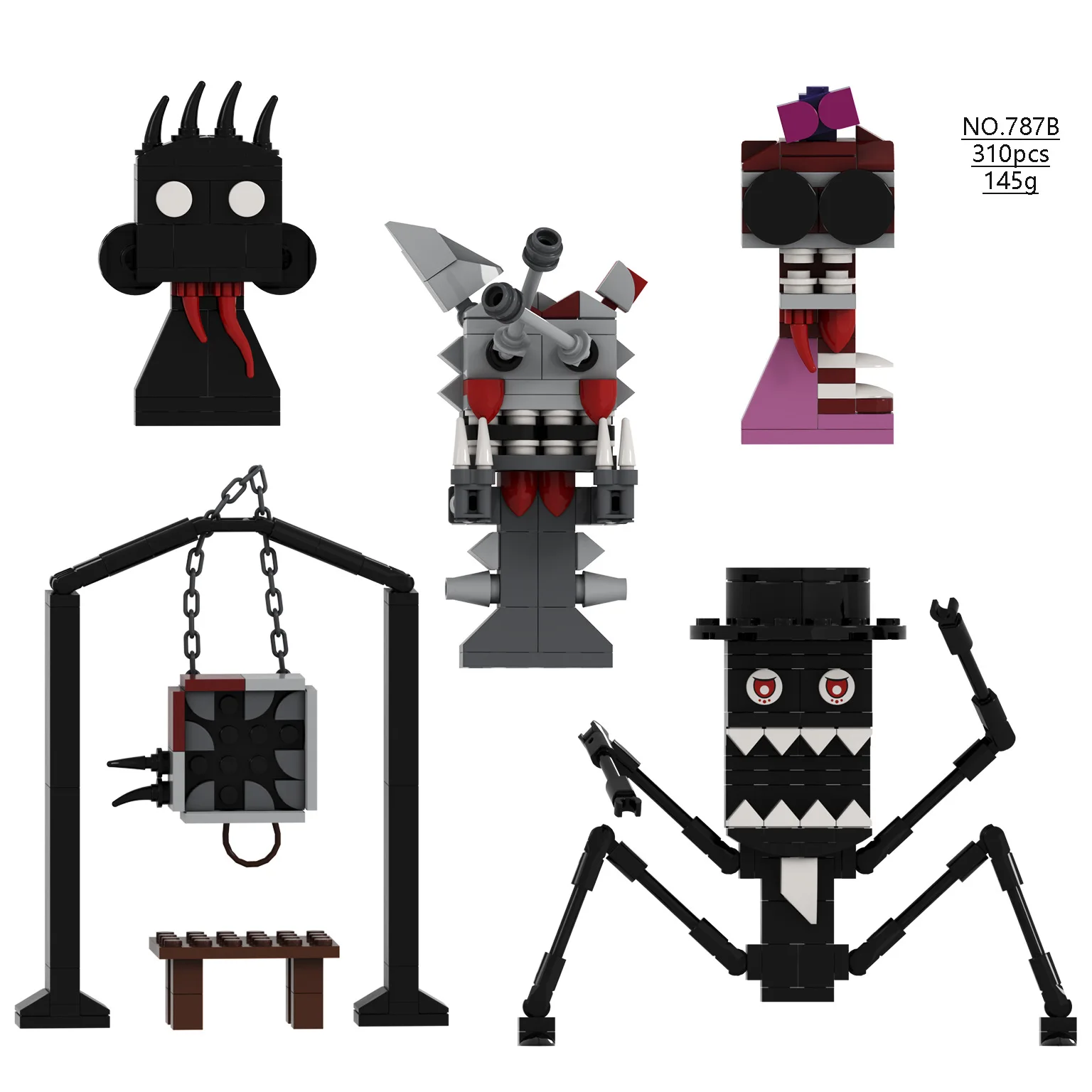 Sprunki чёрные фигурки