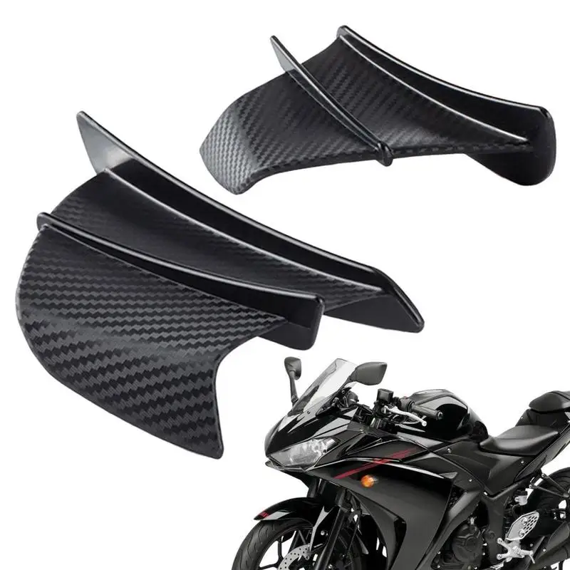 

Мотоциклетные крылья с аэродинамической планкой для Yamaha Suzuki forkawuan ForHonda универсальные крылья с клейкой наклейкой